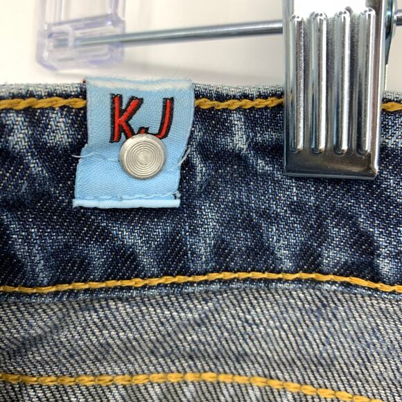 Vintage Y2K K Jeans By Kookai Bootcut Jeans Medium Wash Womens Size 40 US M 10 - Picture 7 of 7